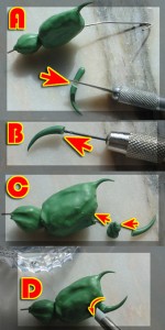 Photo: How to sculpt crab legs and pincers - Tutorial