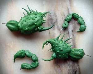 Photo: How to sculpt crab legs and pincers - Tutorial