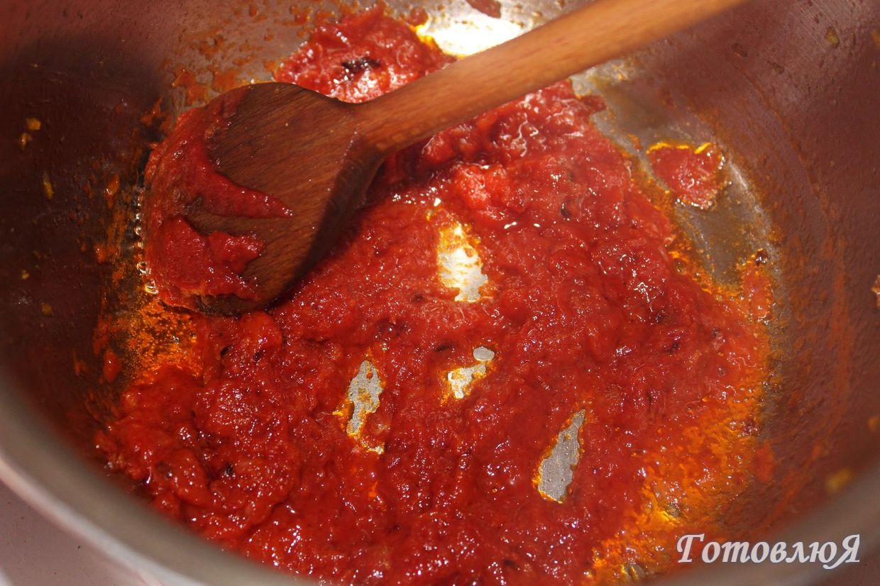 Мясные шарики в томатном соусе готовы!