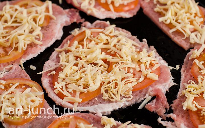 Мясо по-купечески с грибами - пошаговый рецепт с фото