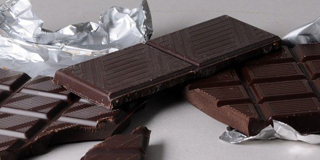 В каких продуктах содержится магний: чёрный шоколад