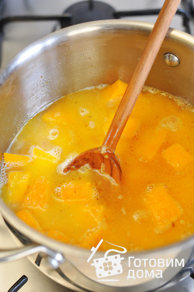 Сливочный крем-суп из тыквы фото к рецепту 4