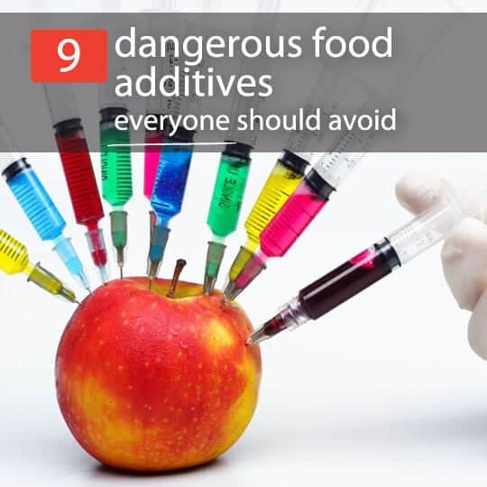 dangerous food additives