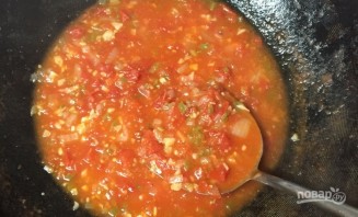 Спагетти с домашним томатным соусом - фото шаг 13