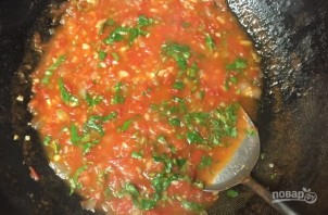 Спагетти с домашним томатным соусом - фото шаг 14