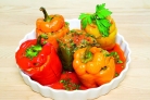 Болгарский перец, фаршированный овощами