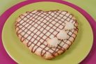 Пирог с белым шоколадом на День Валентина