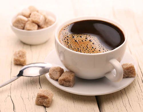 Кофе с коричневым сахаром