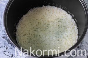 Рисовая каша на воде в мультиварке