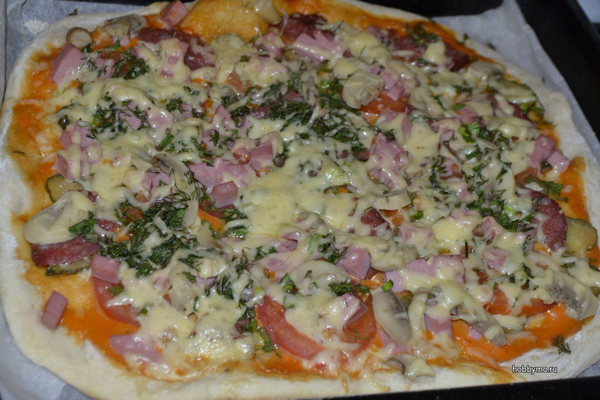 простые рецепты пиццы в домашних условиях видео фото 56