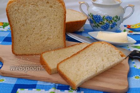 Фото рецепта Хлеб с кунжутом в хлебопечке