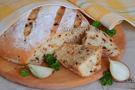 Фото рецепта Луковый хлеб