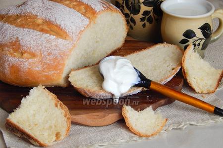 Фото рецепта Сметанный хлеб