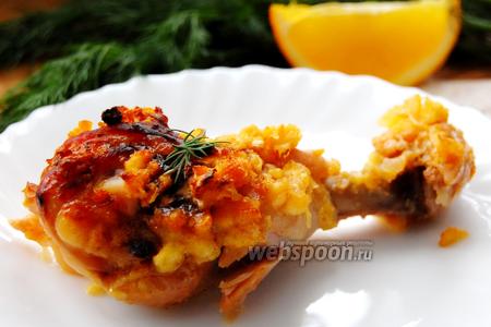 Фото рецепта Куриные ножки в апельсиновом маринаде