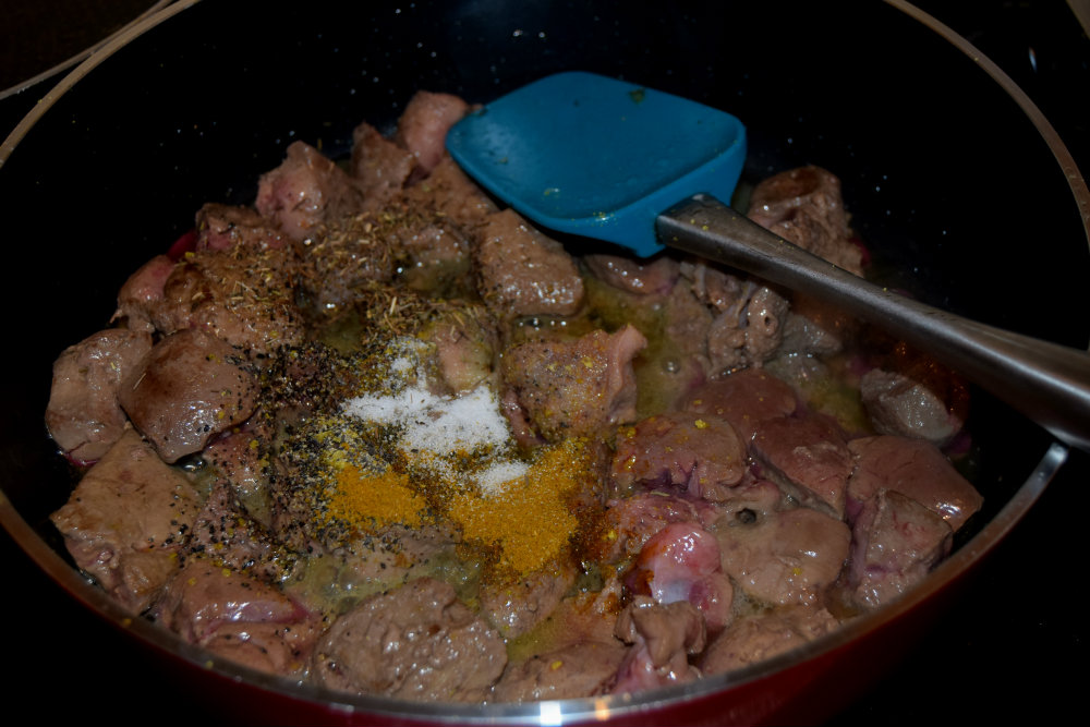 liver and kidney sauce