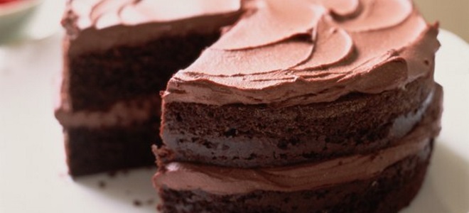 Шоколадно-масляный крем для торта