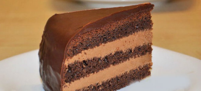 Шоколадный крем-чиз для торта - рецепт