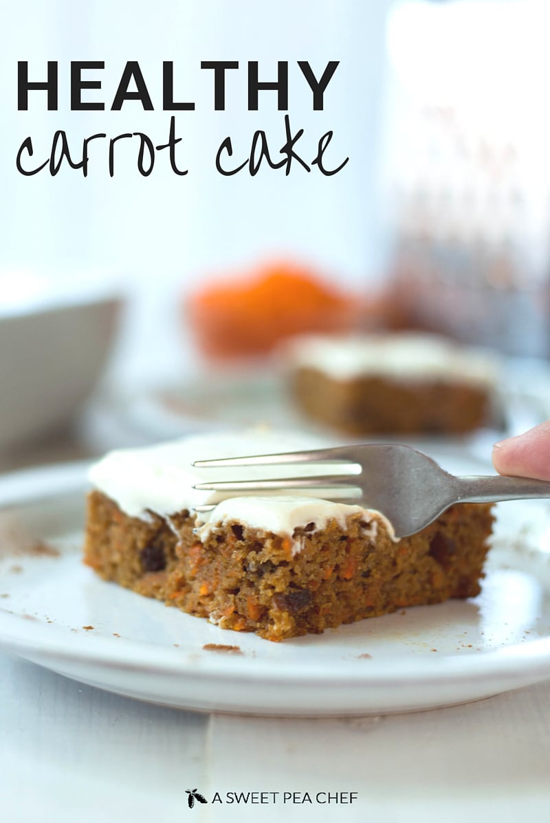 Healthy Carrot Cake Recipe 
