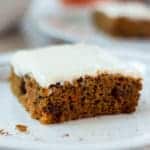 Healthy Carrot Cake Square Recipe Preview Image