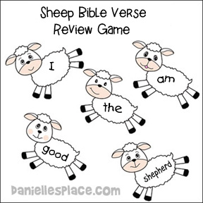 Gathering Sheep Balloon Game for The Good Shepherd Bible Lesson for Children