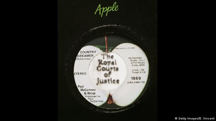 Logo von Apple Records (Foto: Getty Images/B. Vincent)