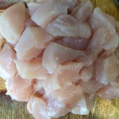 Фото рецепта - Курица кусочками по-азиатски на сковороде - шаг 3