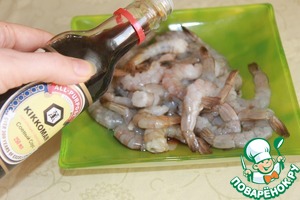 Рецепт: Жареные креветки Привет из Таиланда
